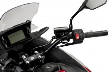 Tapa bomba freno delantero Honda modelos diversos, SYM Maxsym 400TL 2021-2024 gris