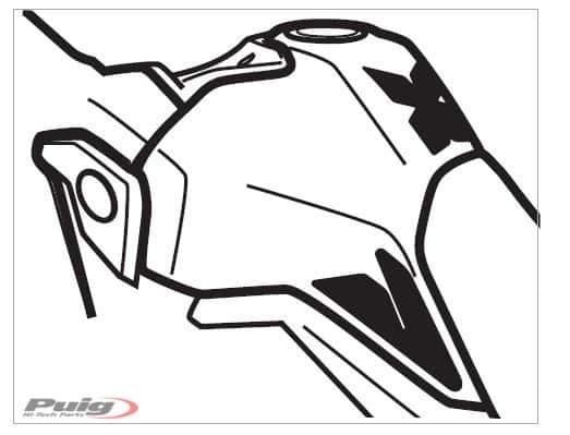 Protector Deposito + lateral AFRICA TWIN 16-17'