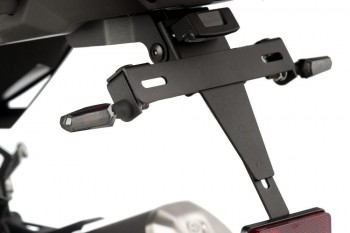 Intermitentes Puig Stick a leds traseros con luz de frenado+posicion  homologados negros  (par)