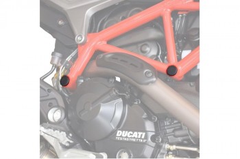 Tapones chasis Ducati Hypermotard 939 /SP 2016-2018, Hyperstrada 939 2016-2017