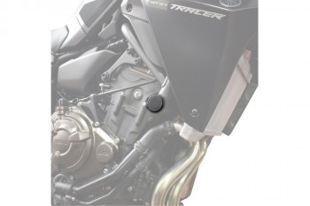 Tapones chasis Yamaha MT-07 2014-2024, Tracer 7 700 /GT 2018-2024, XSR700 2016-2024 negros