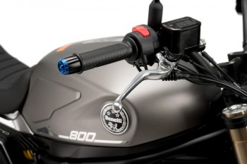 Contrapesos manillar Benelli Leoncino 125/250/500/800 Puig Thruster negros