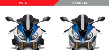 Alerones downforce laterales sport BMW S1000RR 2015-2018 rojos