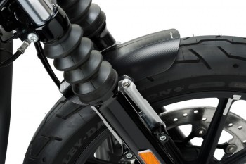 Guardabarros delantero en aluminio fresado Harley Davidson Sportster 883 Iron XL883N 2009-2011