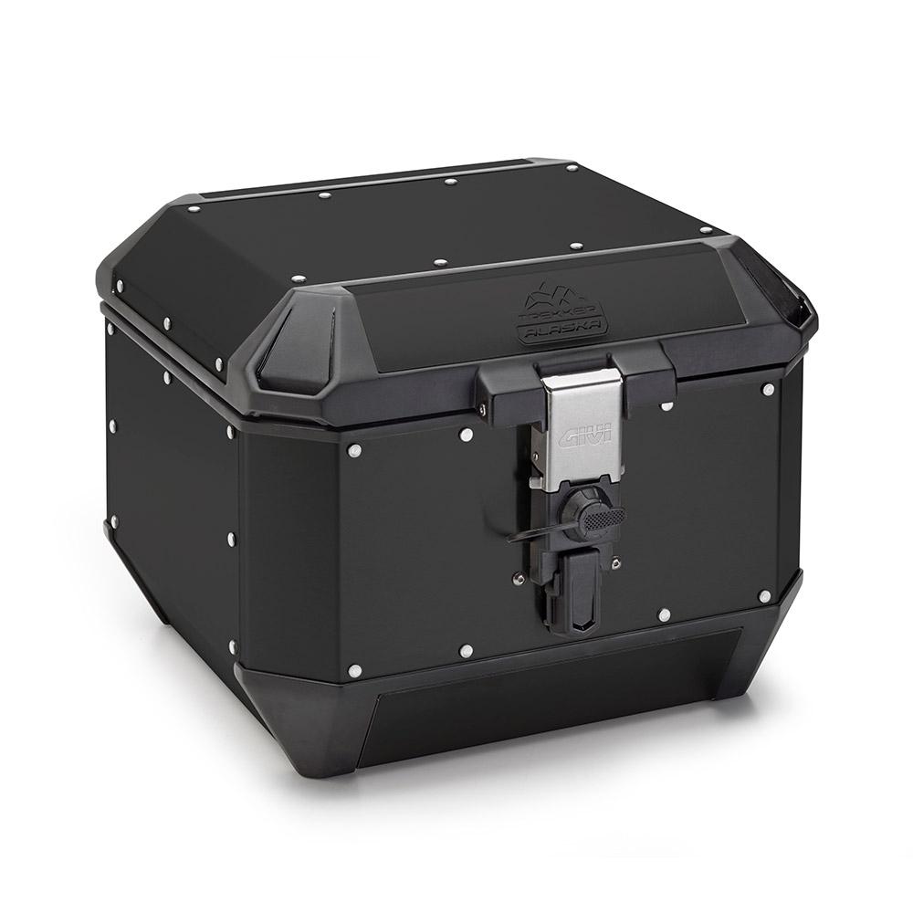 Baul 44L Givi Trekker Alaska aluminio black line ALA44
