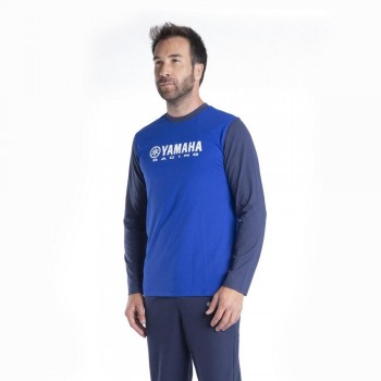 Camiseta Yamaha Paddock Blue Ama hombre manga larga