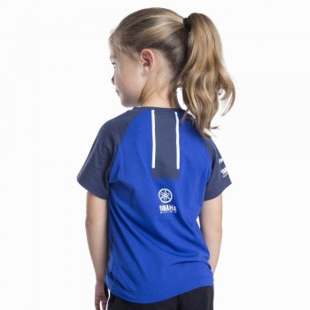 Camiseta Yamaha Paddock Blue Malaga infantil