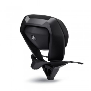 Base respaldo pasajero Yamaha X-Max 125 2018-2022, X-Max 300 2017-2022, X-Max 400 2018-2020 negra