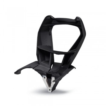 Base respaldo pasajero Yamaha X-Max 125 2018-2022, X-Max 300 2017-2022, X-Max 400 2018-2020 negra