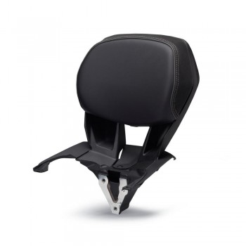 Base respaldo pasajero Yamaha X-Max 125 2018-2022, X-Max 300 2017-2022, X-Max 400 2018-2020 negra