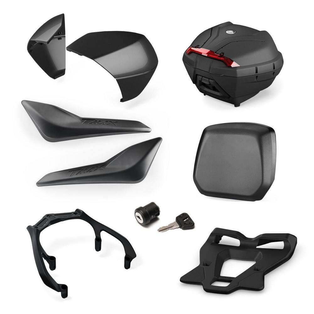 Pack Accesorios Urban Yamaha T-Max 560 2022-2024 Negro mate  (baul 34L)