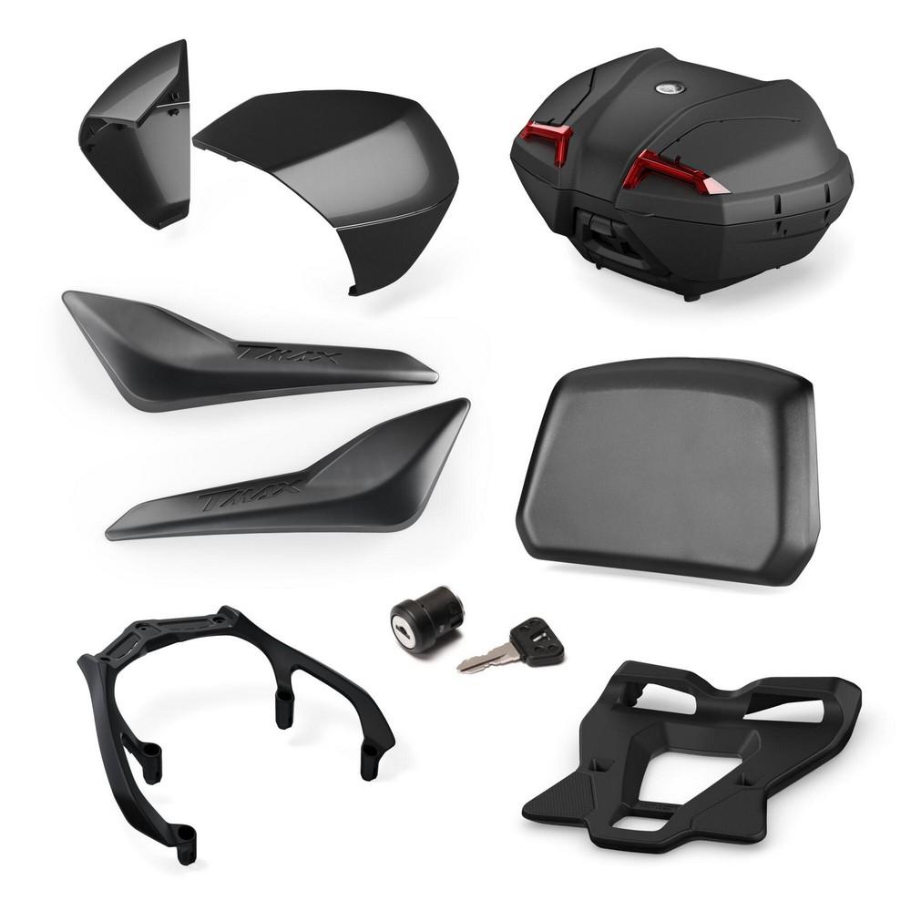 Pack Accesorios Urban Yamaha T-Max 560 2022-2024 Negro mate  (baul 34L)