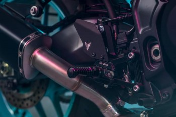 Estriberas aluminio CNC regulables Yamaha MT-09 2024