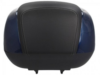 Baul 37L Piaggio Beverly, Medley, MP3 Azul midnight 222/A respaldo negro