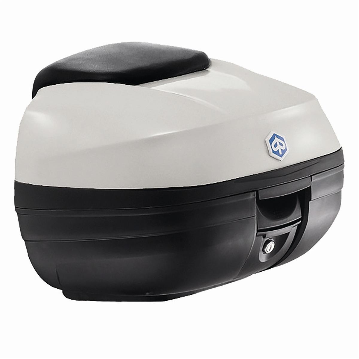 Kit Baul Piaggio MP3 300/350/400/500 desde 2018 37 litros Blanco Iceberg 505/A respaldo negro business