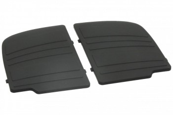 Kit Baul Piaggio MP3 300/350/400/500 desde 2018 37 litros Negro universo 91/B respaldo negro