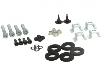 Kit Baul Piaggio MP3 300/350/400/500 desde 2018 37 litros Negro universo 91/B respaldo negro
