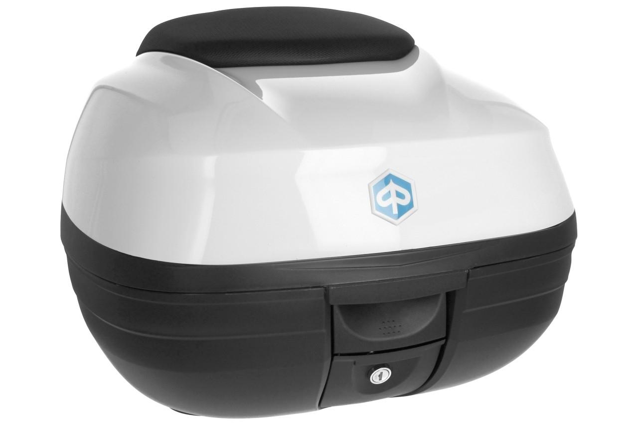 Kit Baul Piaggio MP3 300/350/400/500 desde 2018 37 litros Blanco luna 533  (XBE)