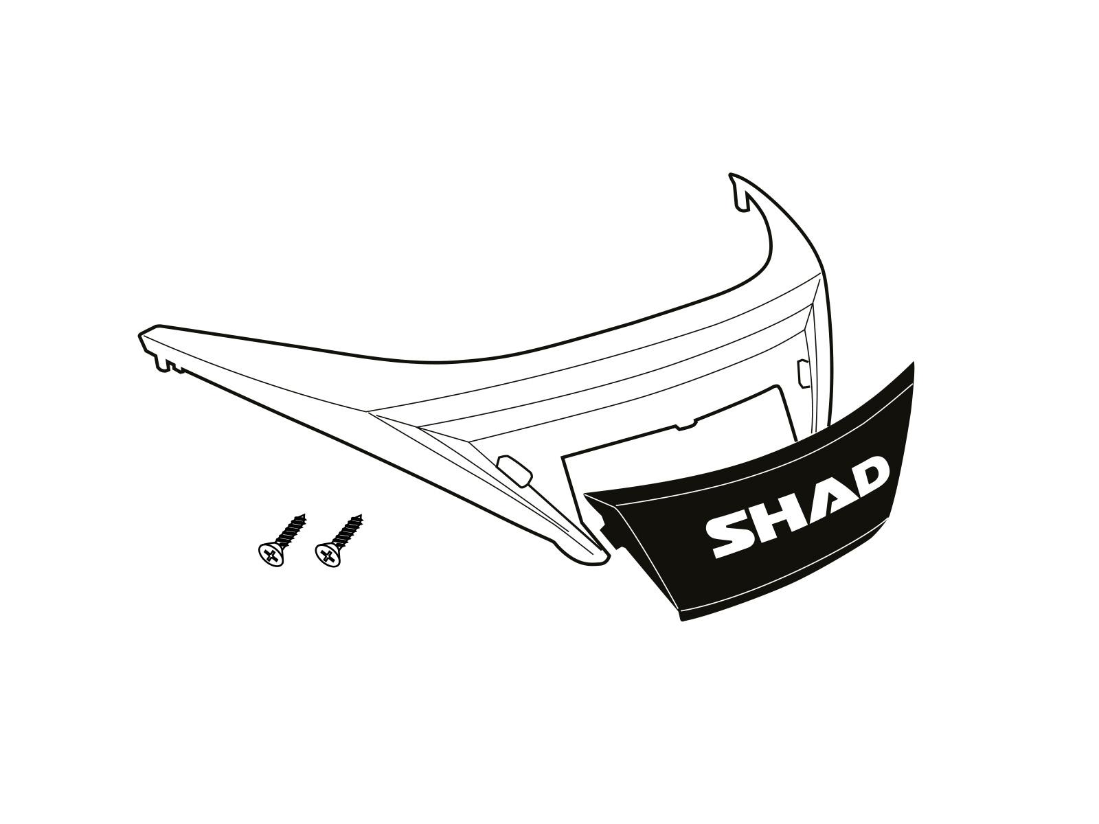 Catadioptrico baul Shad SH34