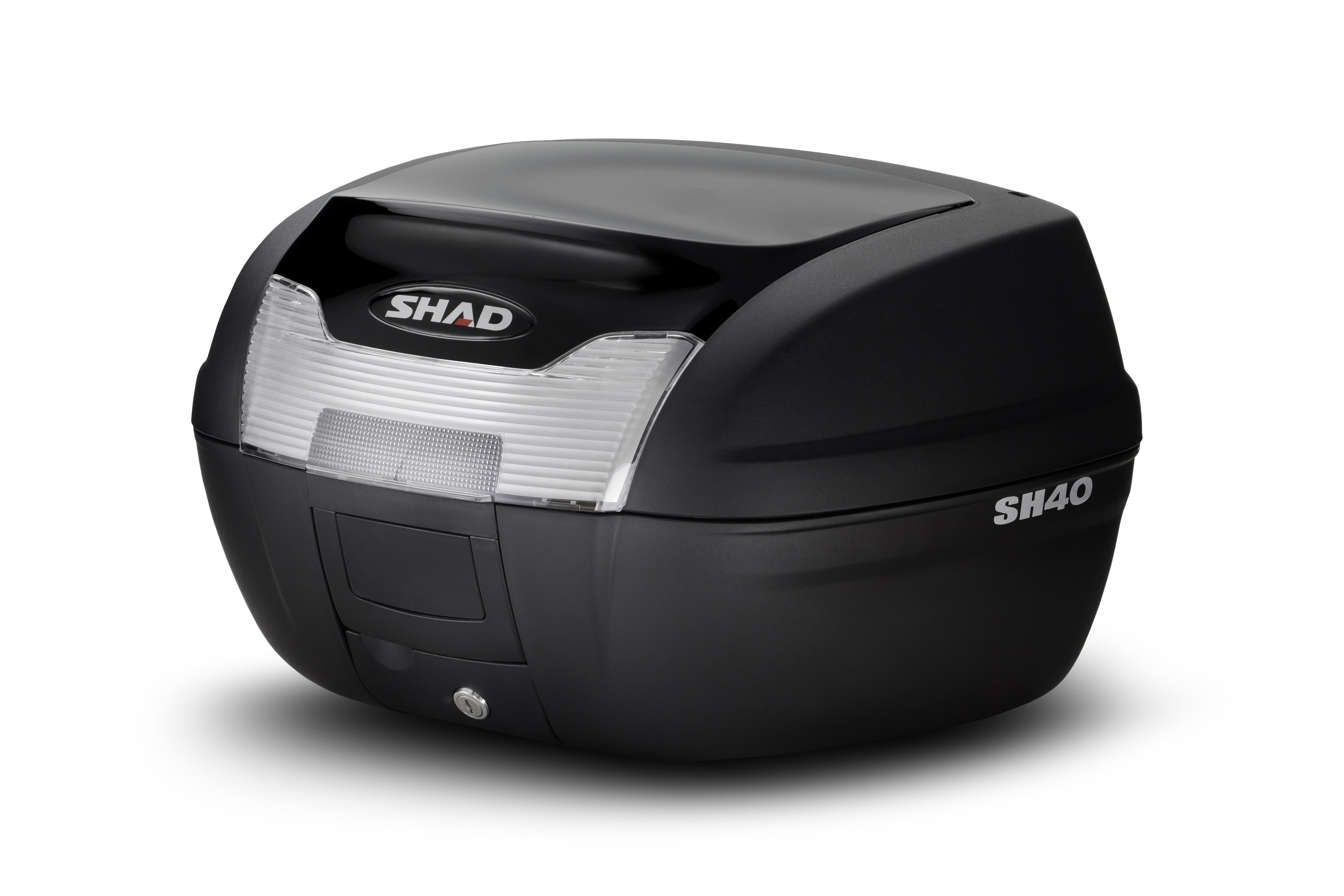 Tapa baul Shad SH40 negro brillo