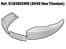Marco baul Shad SH48 gris titanio