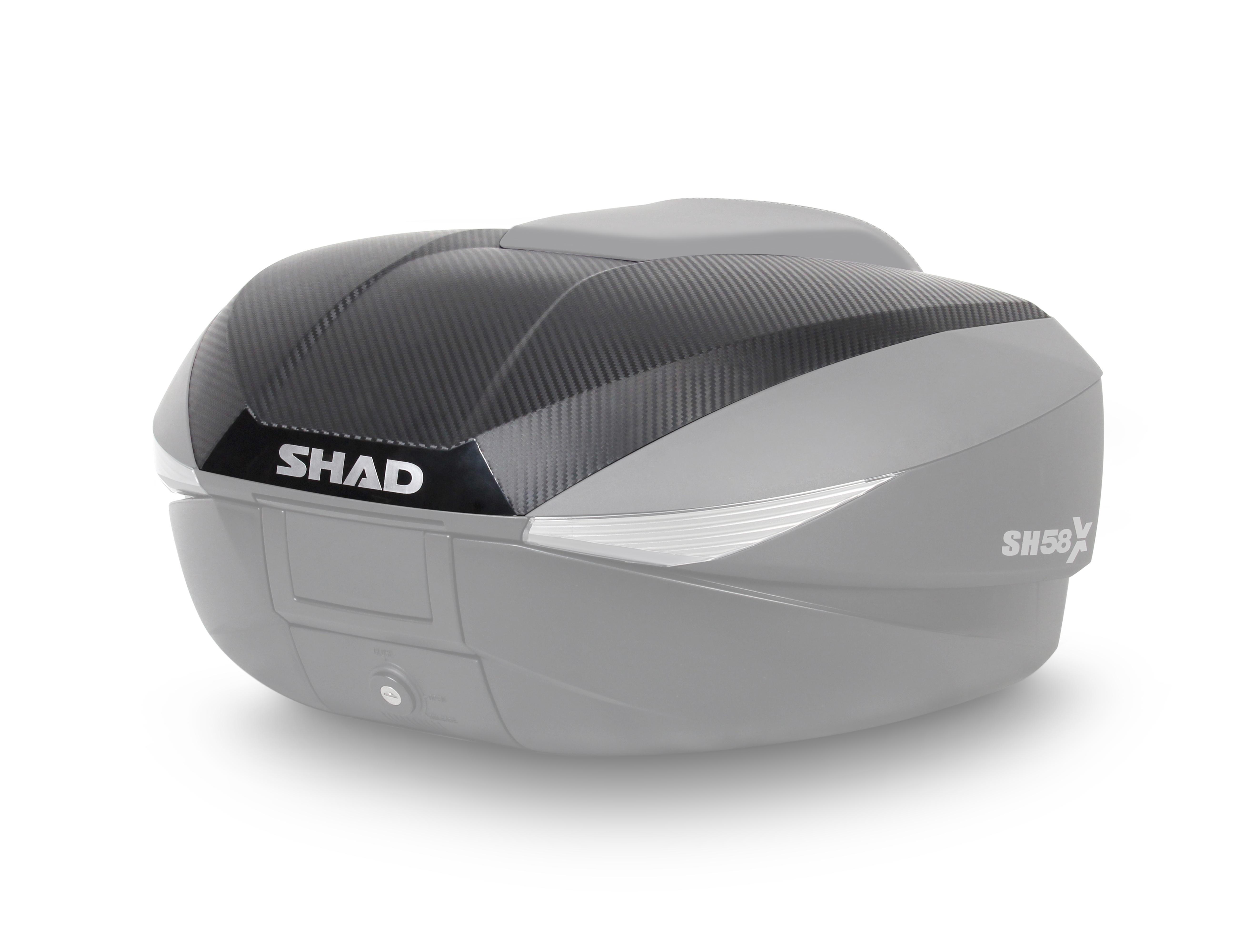 Tapa baul Shad SH58X color carbono