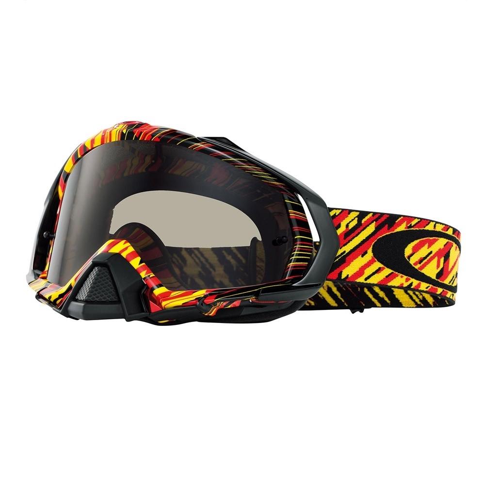 Gafas OAKLEY MAYHEM rojo RAIN OF TERROR/amarillo