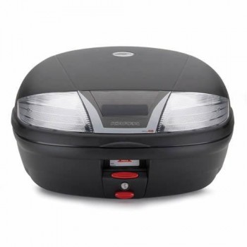 Baul 46L Kappa K46 negro base reflex blanco