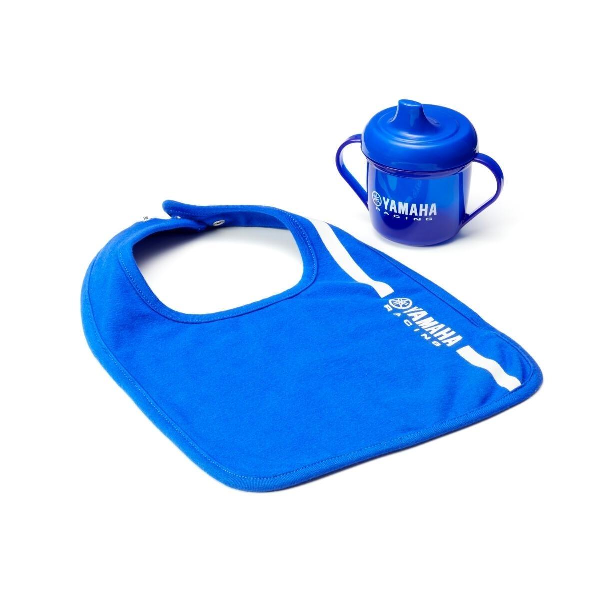 Pack de regalo Yamaha Paddock Blue Baby (vaso+babero)