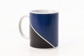 Taza ceramica Yamaha Paddock Blue cambia de color