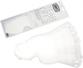 Tear Off gafas 100% Accuri, Racecraft, Strata (Pack 50 und)