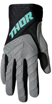 Guantes Thor Spectrum infantiles gris-negro talla M