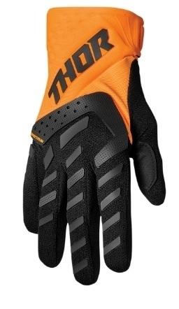 Guantes Thor Spectrum infantiles naranja-negro talla S