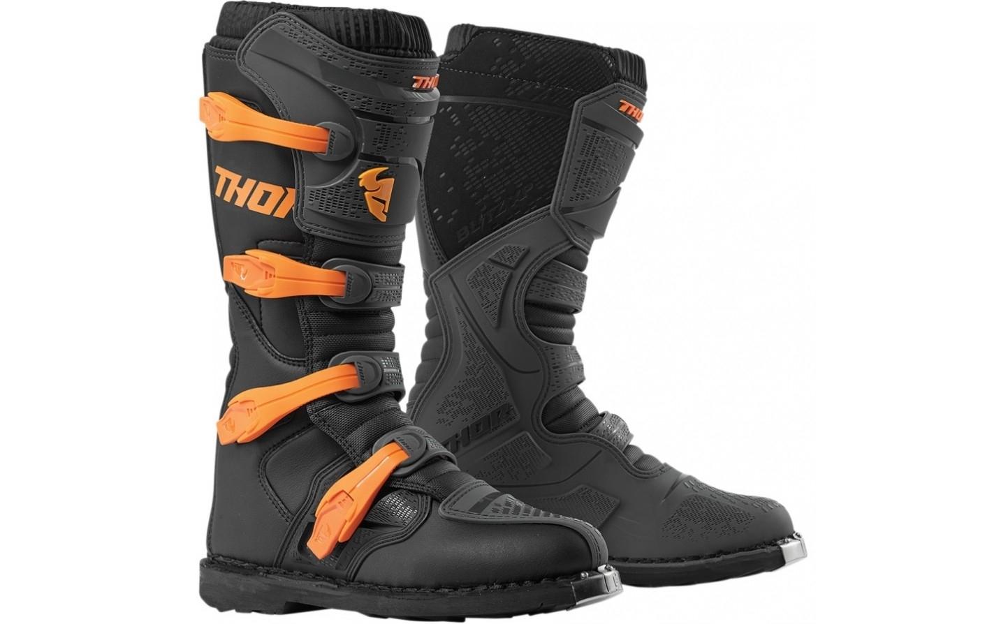 Botas Thor Blitz XP charcoal-naranja talla 10