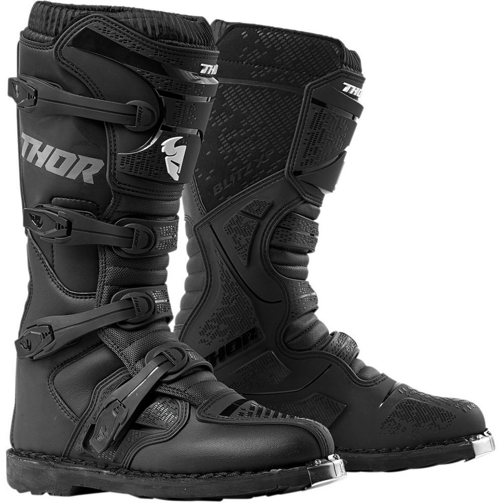 Botas Thor Blitz negras talla 14 (49,5)