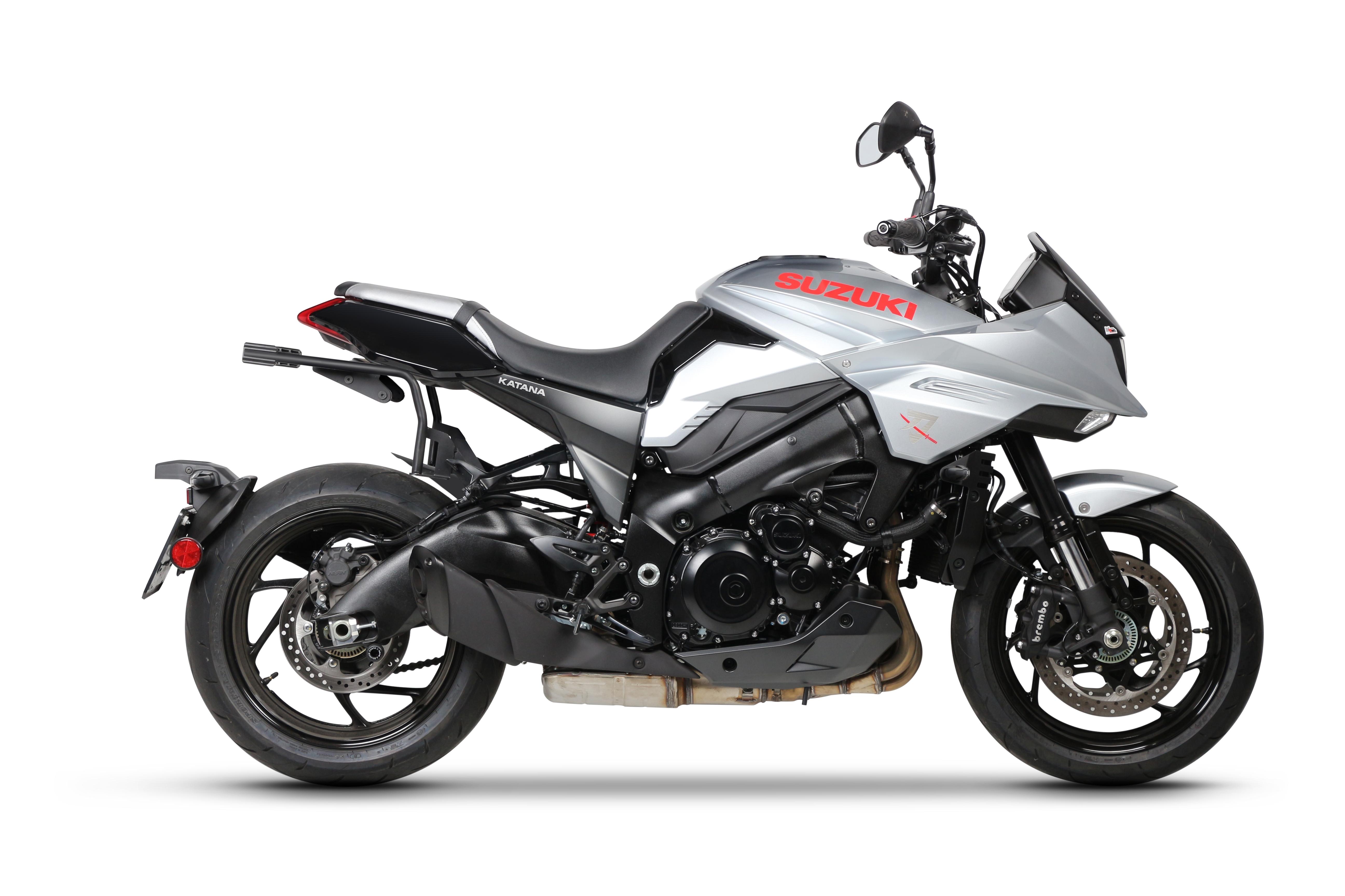 Soportes maletas laterales Shad 3P System Suzuki Katana 1000 2018-2023