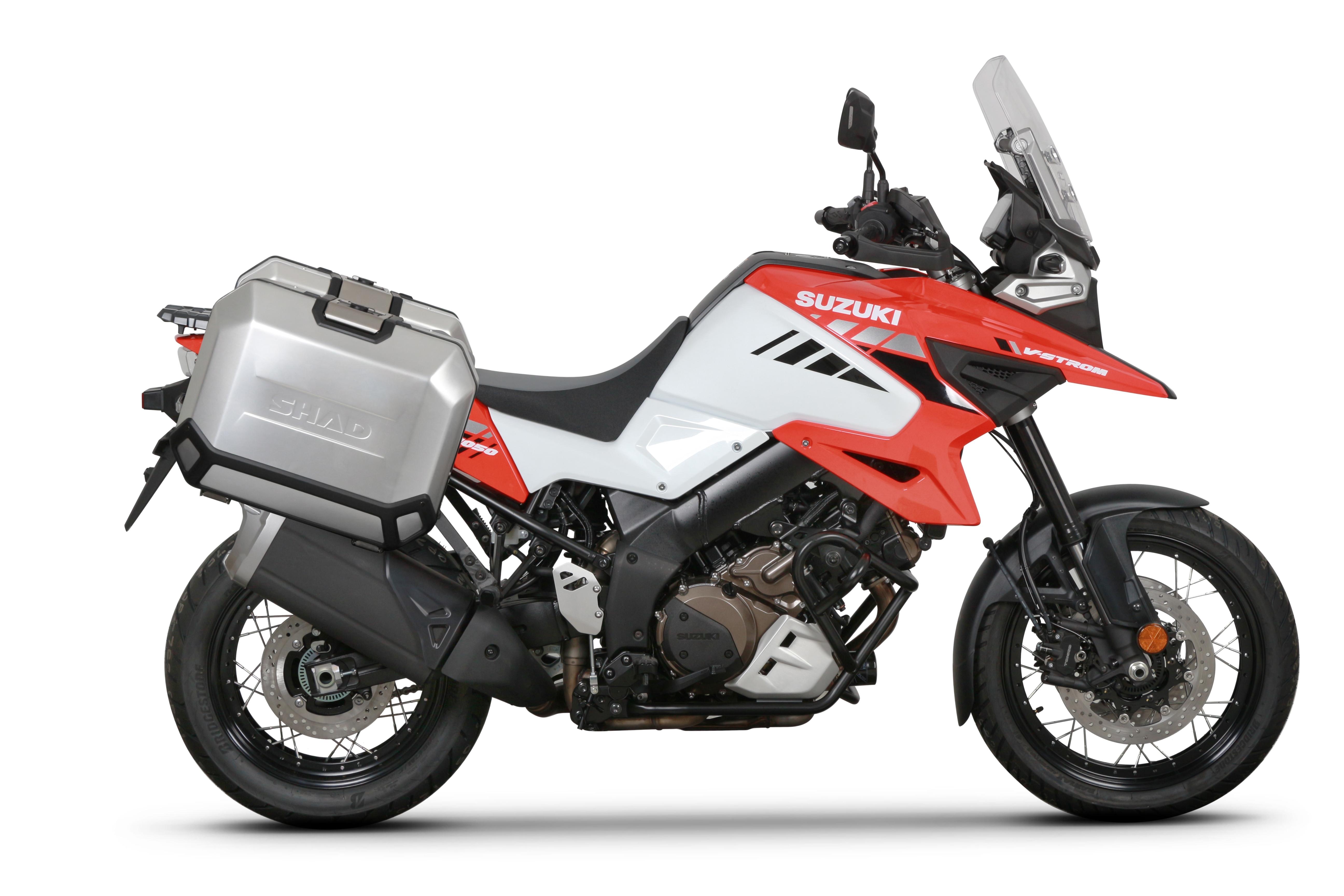 Soportes maletas laterales Shad 4P System Suzuki V-Strom 1000 2014-2019, 1050/XT 2020-2023