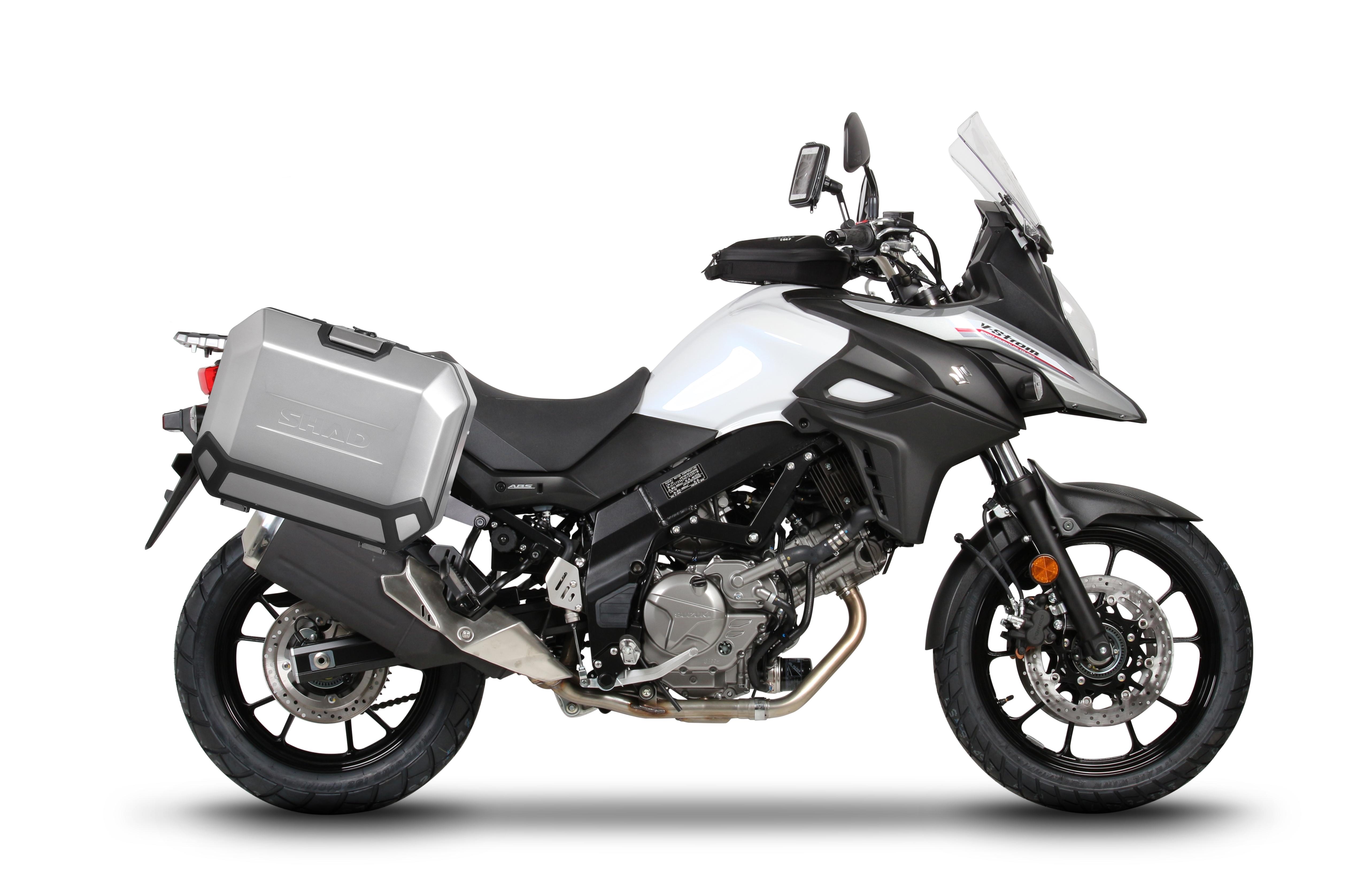 Soportes maletas laterales Shad 4P System Suzuki V-Strom 650/XT 2017-2023