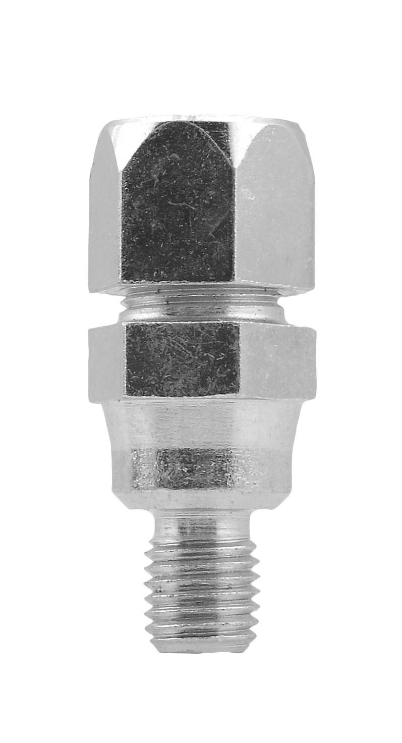 Adaptador-pinza M10/125 R/Dchas blanco