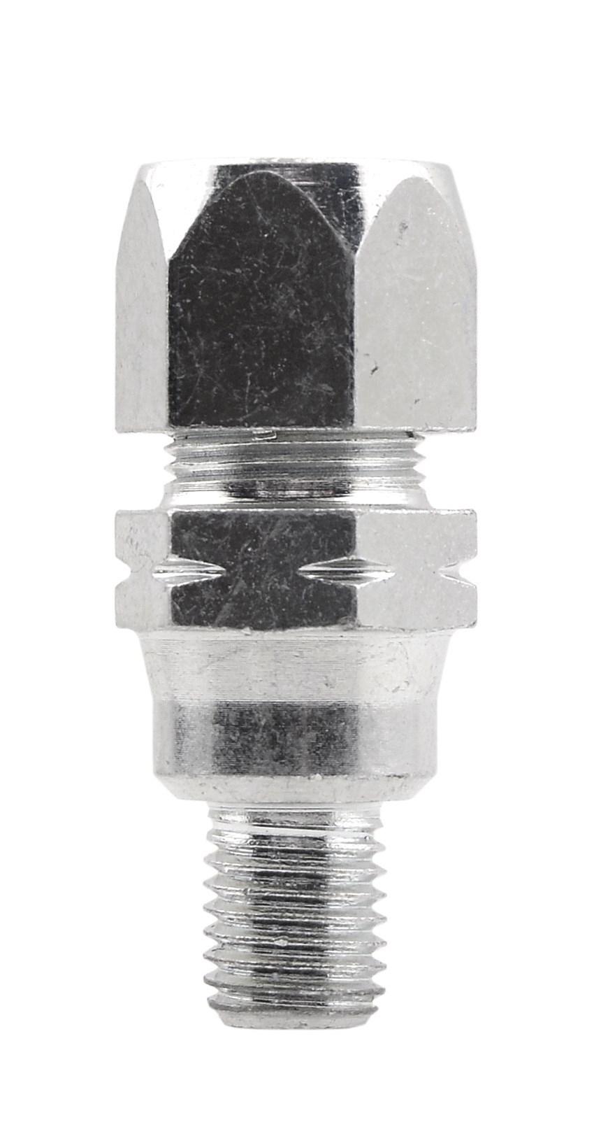 Adaptador-pinza M10/125 R/Izdas blanco