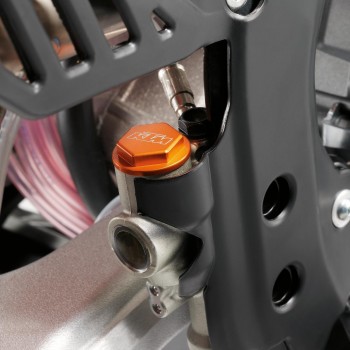Tapon bomba freno trasero KTM EXC-SX 2004-2025, 85SX 2013-2017  naranja