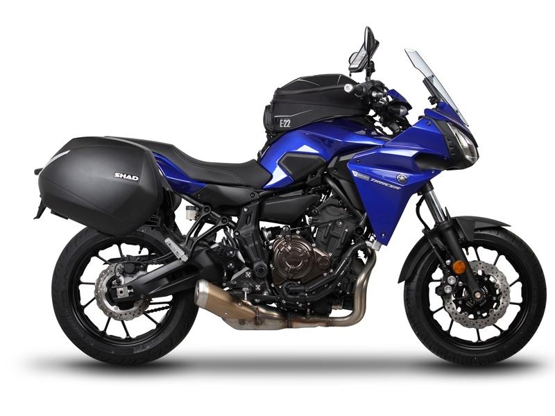 Soportes maletas laterales Shad 3P System Yamaha MT-07 Tracer 7 2016-2023
