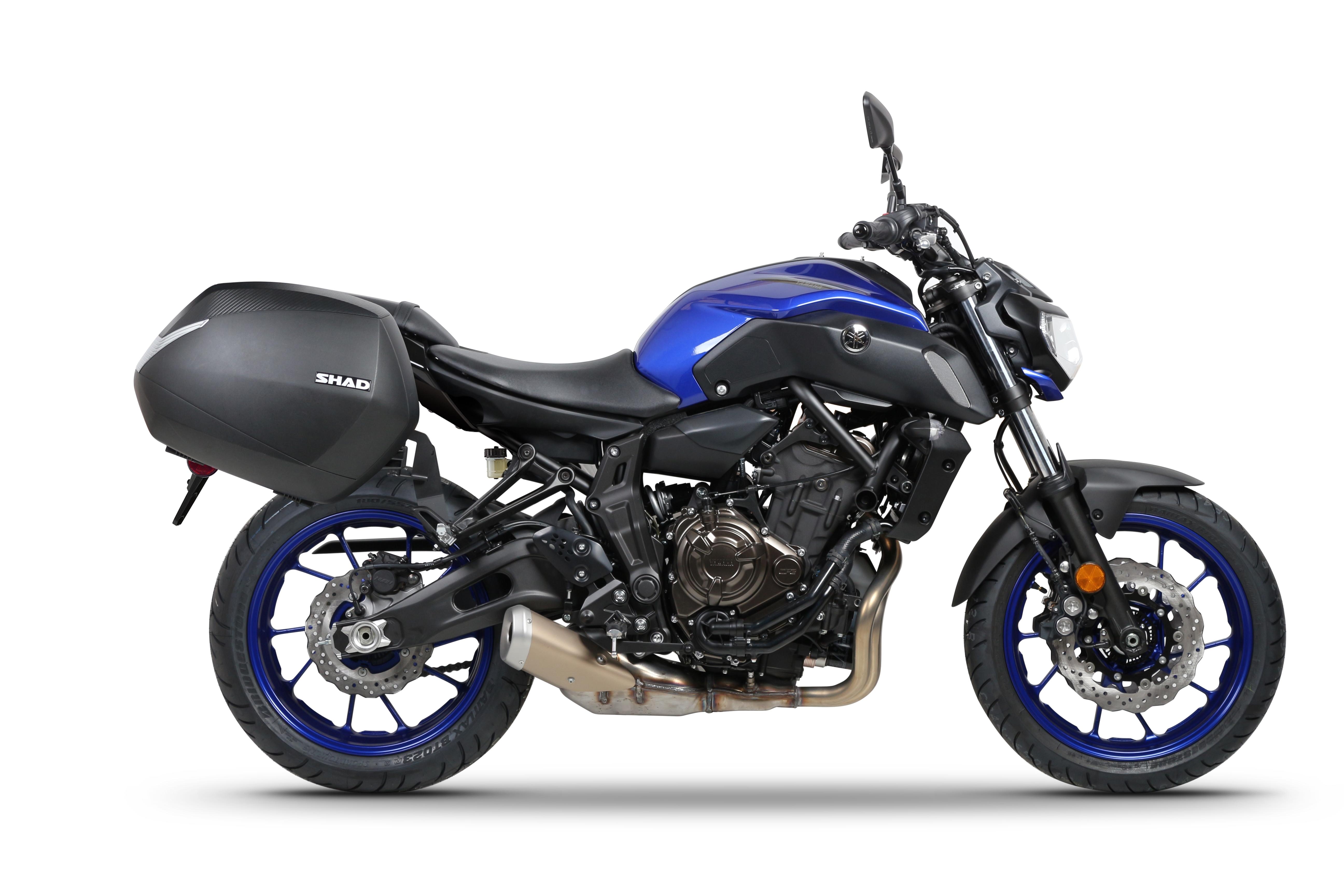Soportes maletas laterales Shad 3P System Yamaha MT-07 2013-2023