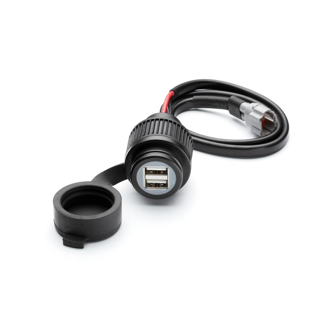 Toma de corriente USB doble